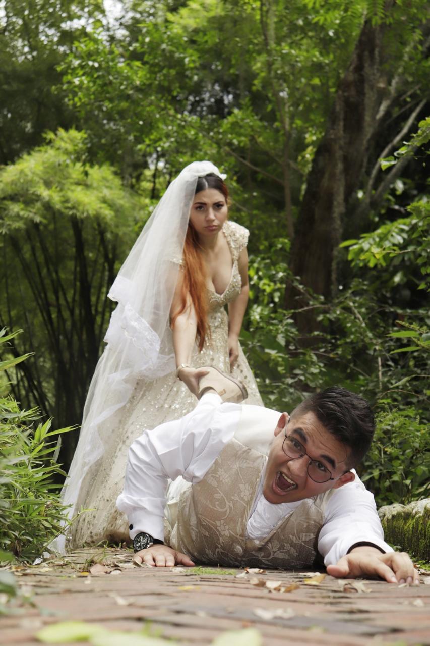 Fotografía del matrimonio del trader Edinson J. Hernandez y la educadora Rosy Karly