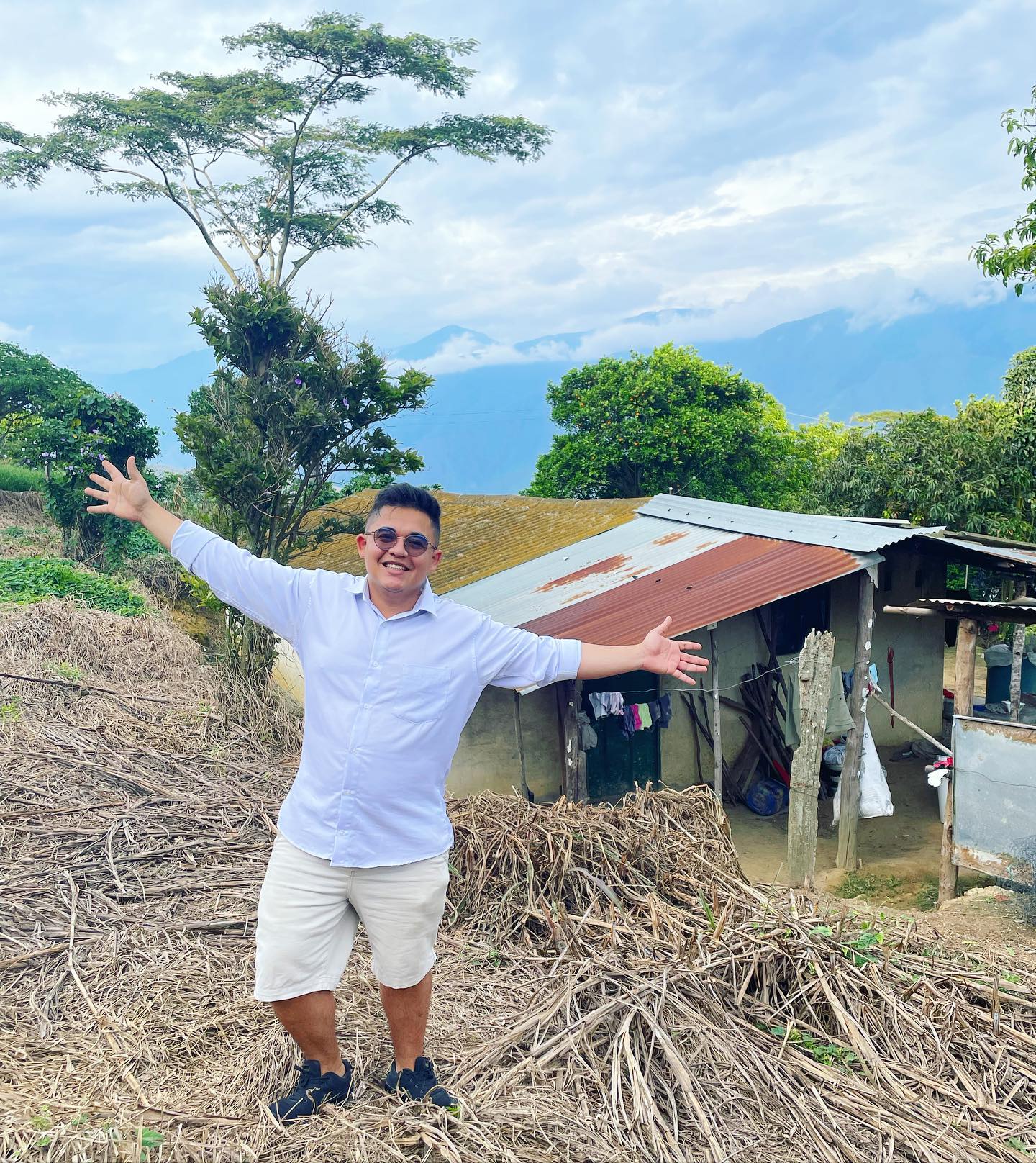 Casa de infancia rural de Edinson J. Hernandez